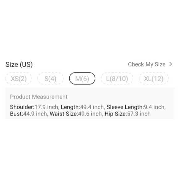 NEW Ruffle Trim Smock Dress - Picture 6 of 6